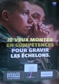 Affiche armée réduite