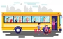 Bus transport scolaire
