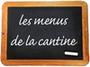 Menu de la cantine